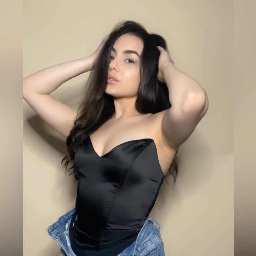 Silk corset